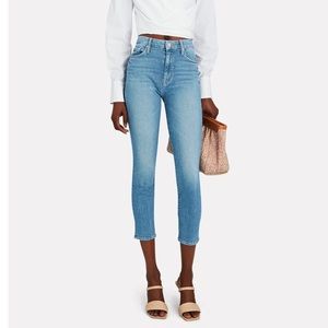 MOTHER denim “the looker” cropped jean sz 30